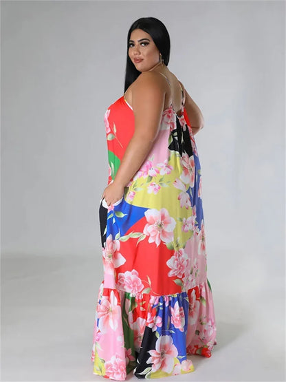 Flowers Maxi Dress