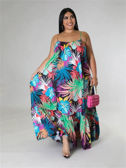 Flowers Maxi Dress
