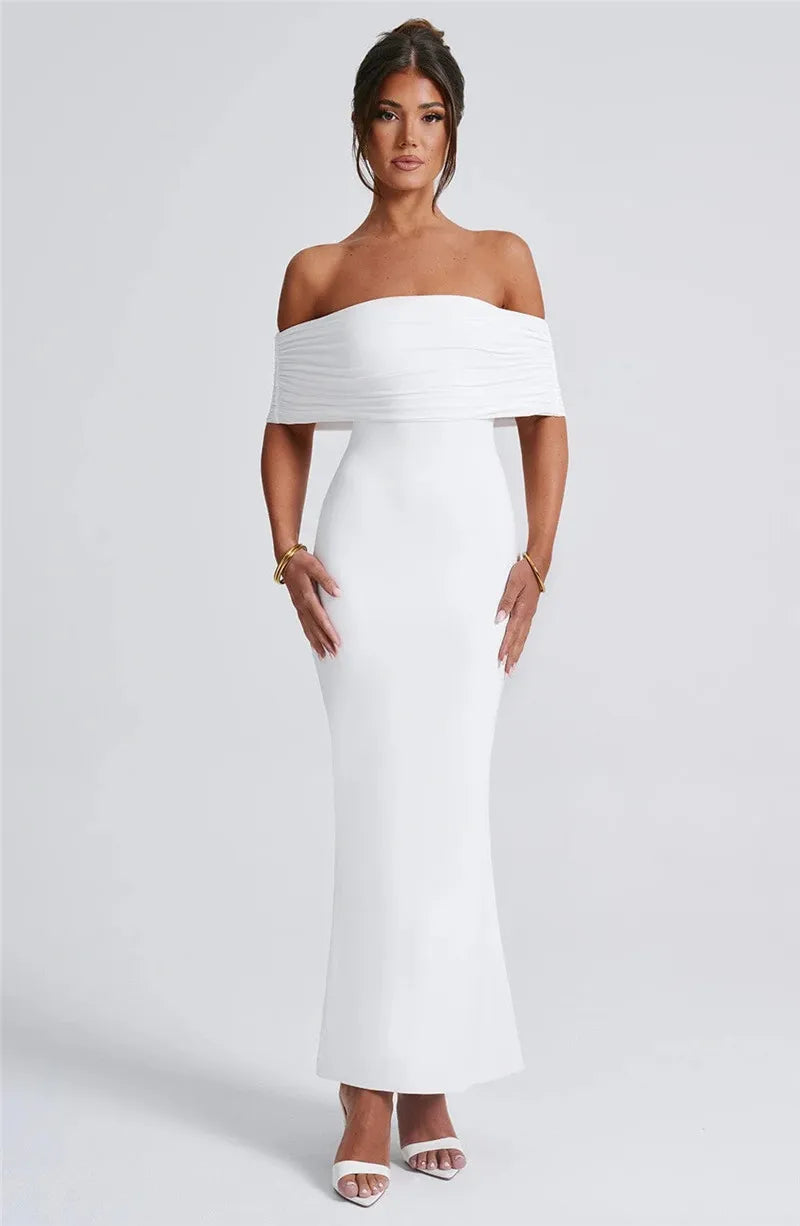 Strapless Backless Sexy Maxi Dress