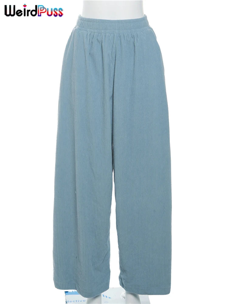 Casual Wide-Leg Pant