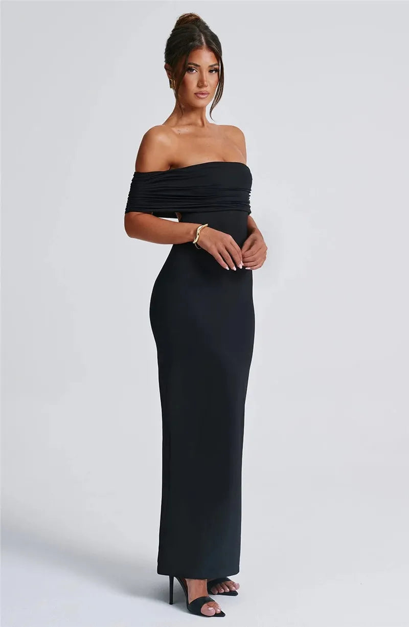 Strapless Backless Sexy Maxi Dress