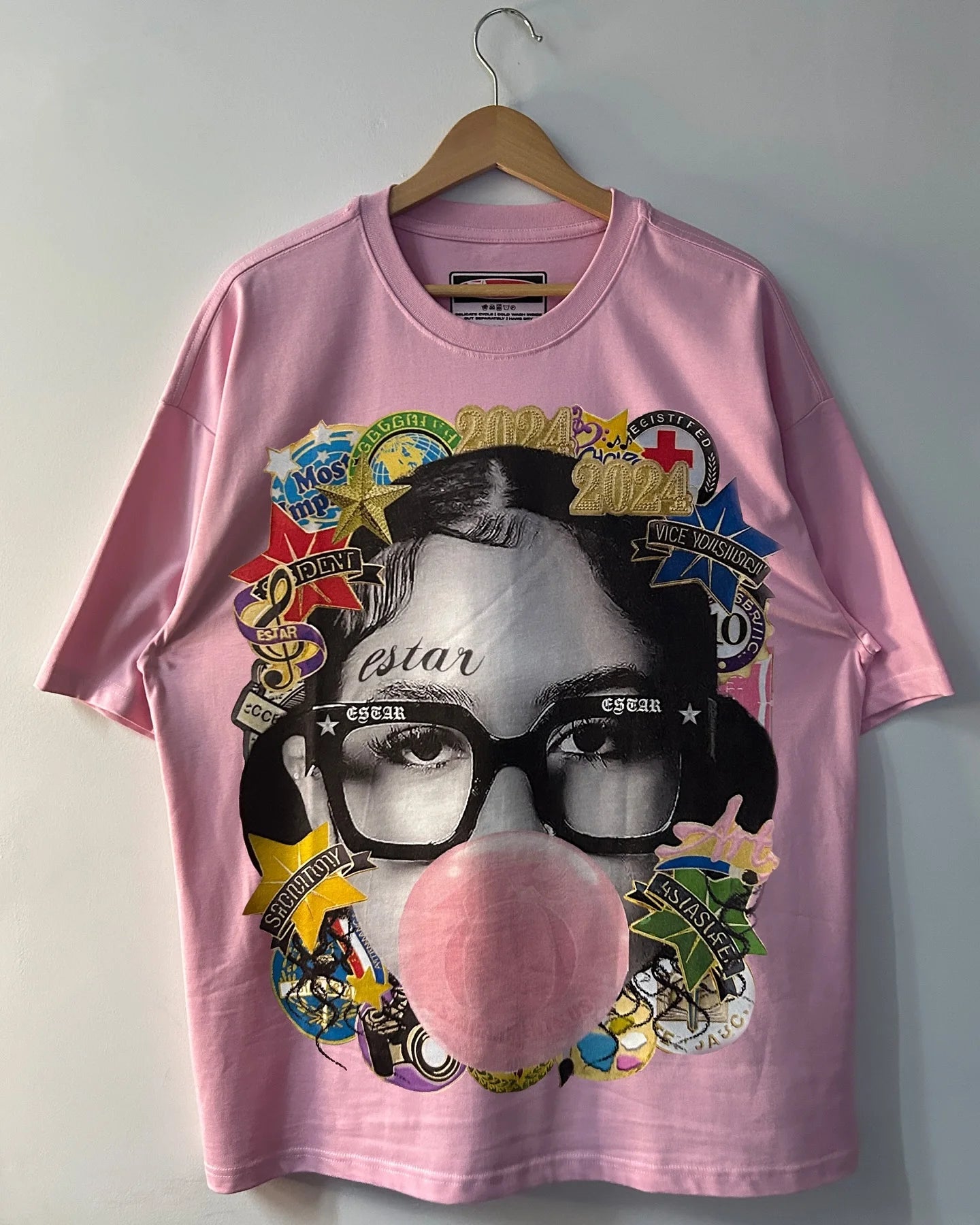 Cartoon Pattern Printed T-shirt