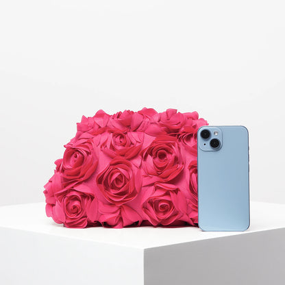 Elegant Rose Clutch