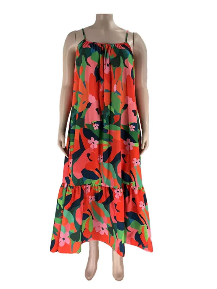 Flowers Maxi Dress