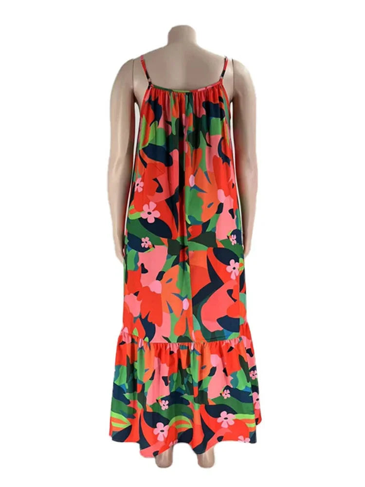 Flowers Maxi Dress
