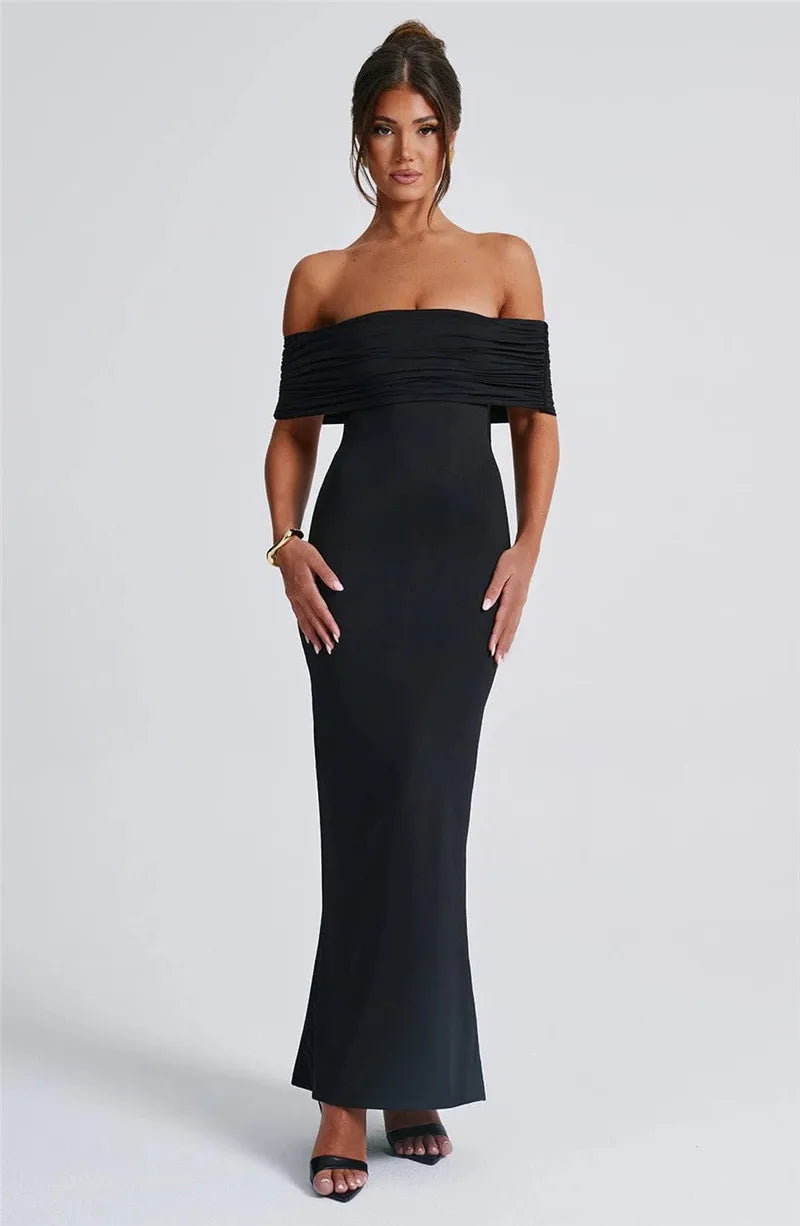 Strapless Backless Sexy Maxi Dress