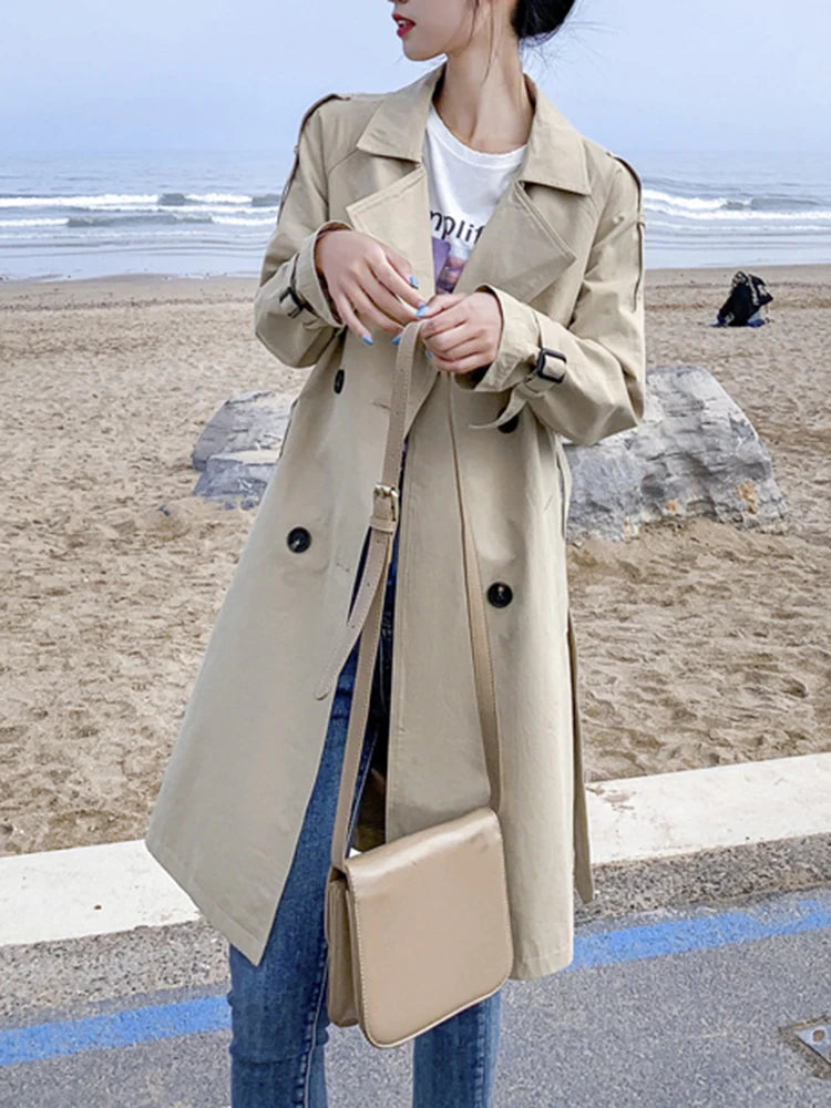 Double Breasted Trench Coat