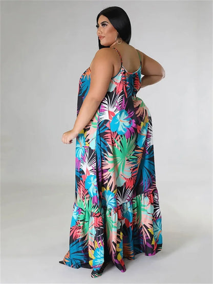 Flowers Maxi Dress