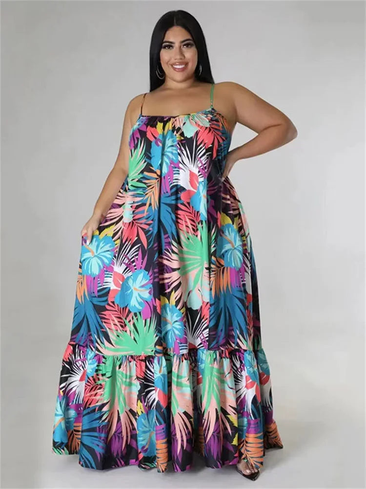 Flowers Maxi Dress