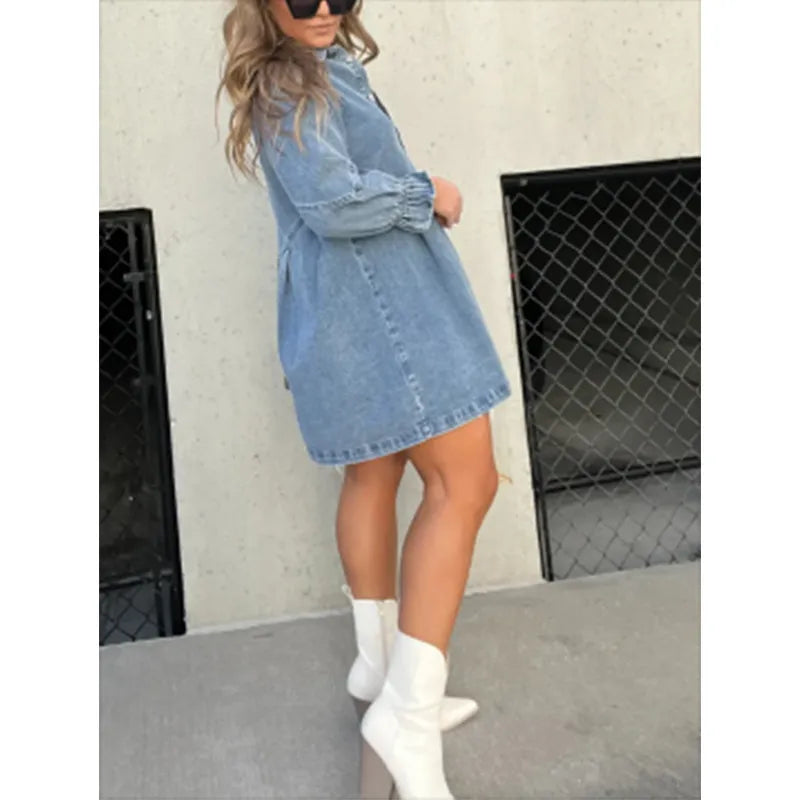 Shirt Denim Dress