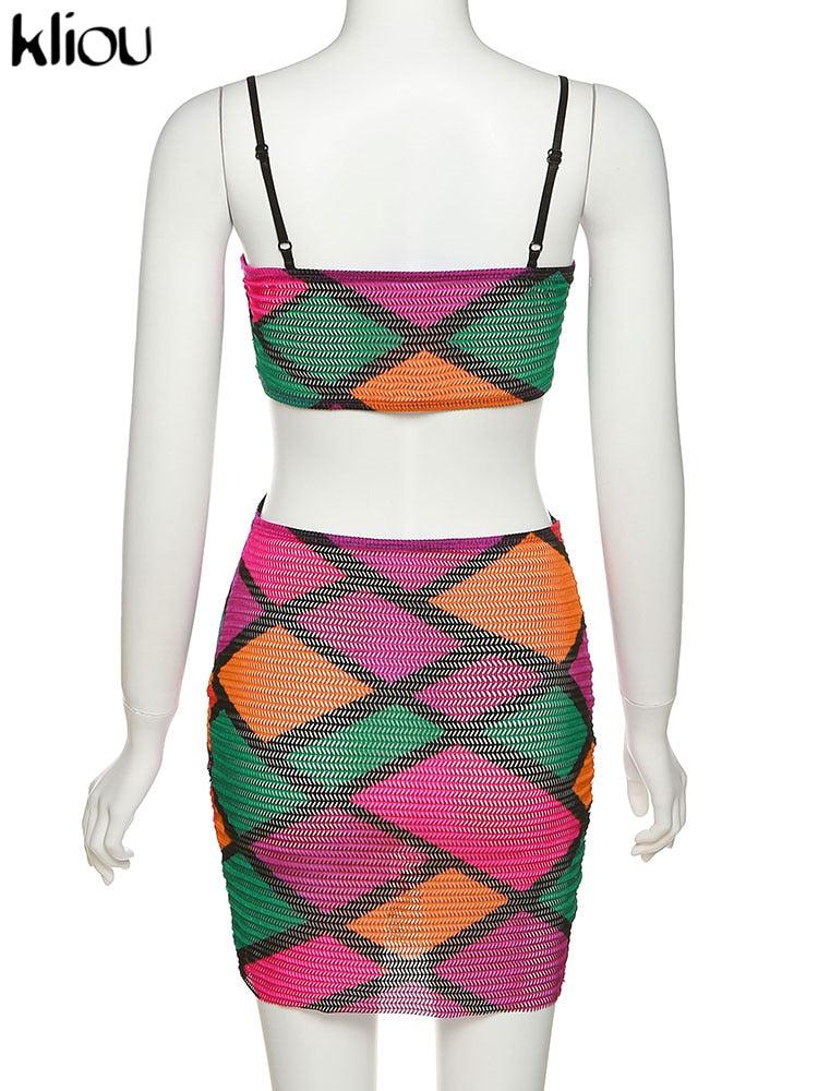 Multi-Color Patchwork Mini Dress