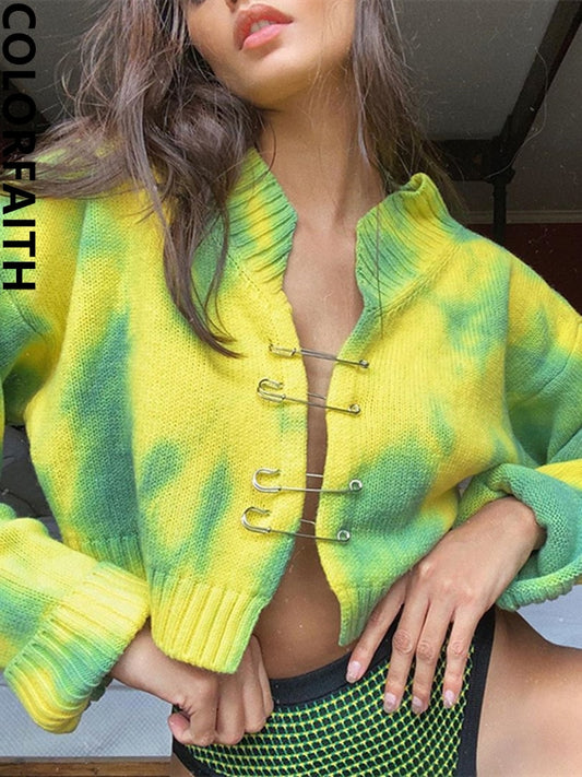 Tie Dye Cardigan